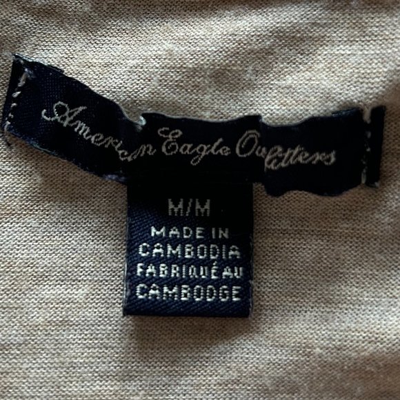 American Eagle Sheer Back Shirt (NWOT) - Picture 9 of 10